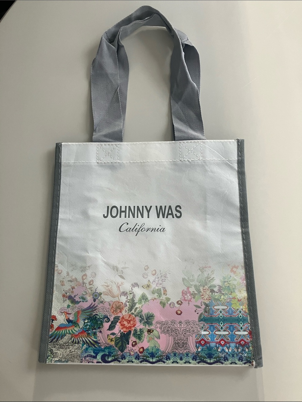 Johnny Was White Tote